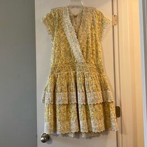 Floral Tiered American Eagle Dress